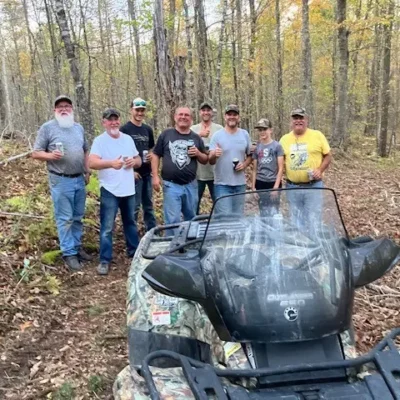 2025 End of Friday Beer Break- Trail to Dads Black Castle is in